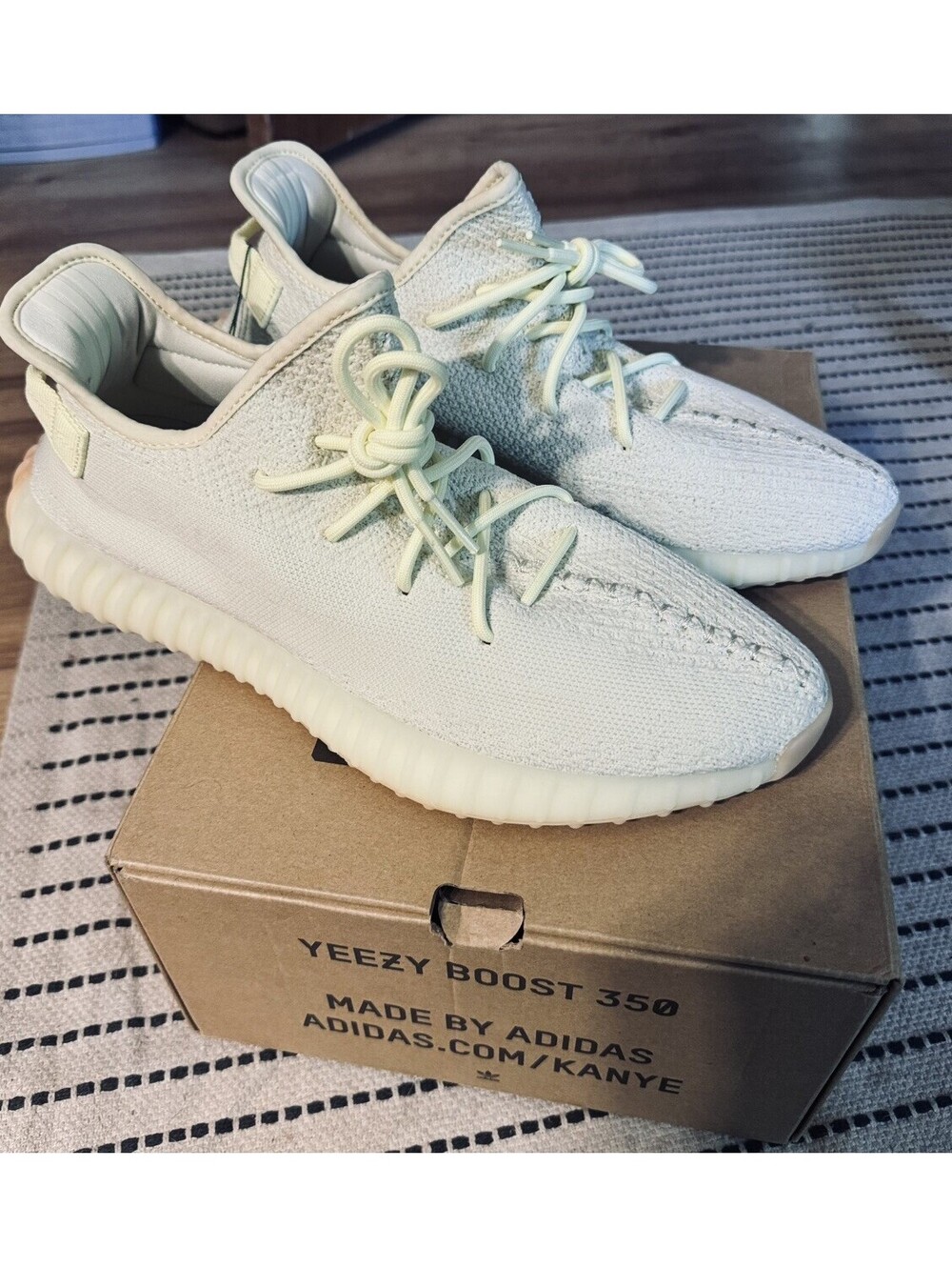 NEW DS 13M US Butter Yeezy Boost 350 V2 2018 Men’s F36980